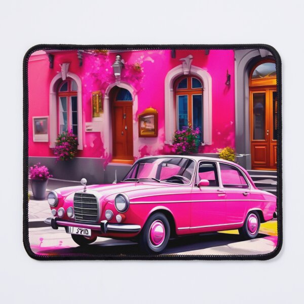 Item preview, Coche rosa en calle de Europa designed and sold by Ecliz.