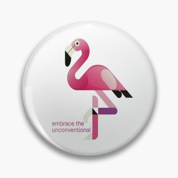 Item preview, Abstract Flamingo Elegance: Modern Twist on Nature’s Grace designed and sold by Petpixy.