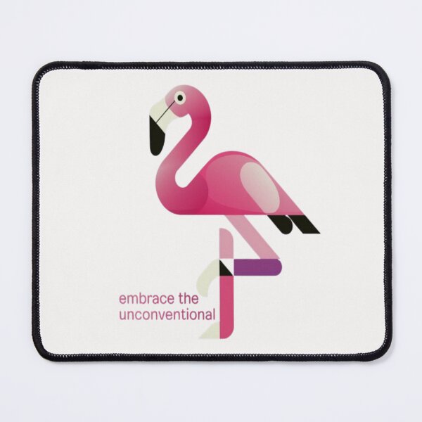 Item preview, Abstract Flamingo Elegance: Modern Twist on Nature’s Grace designed and sold by Petpixy.