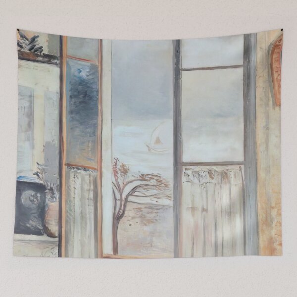 Item preview, Paul Nash - Riviera Window, Cros De Cagnes designed and sold by irynaartbyim.