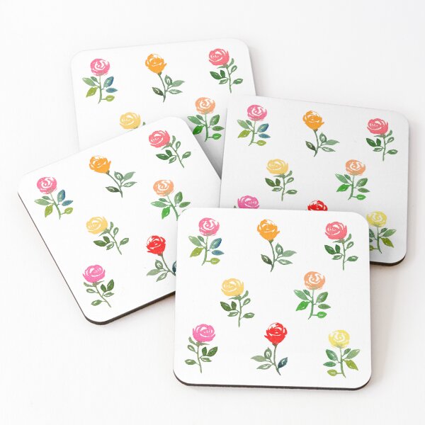 Item preview, Tiny Roses in Watercolor designed and sold by andrebalest.art.