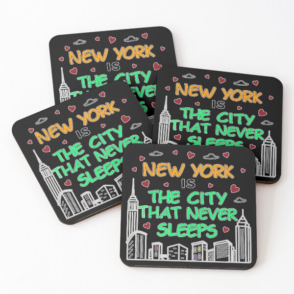 Item preview, New York: The City That Never Sleeps - Iconic Urban Design designed and sold by Michael van der Hoorn.