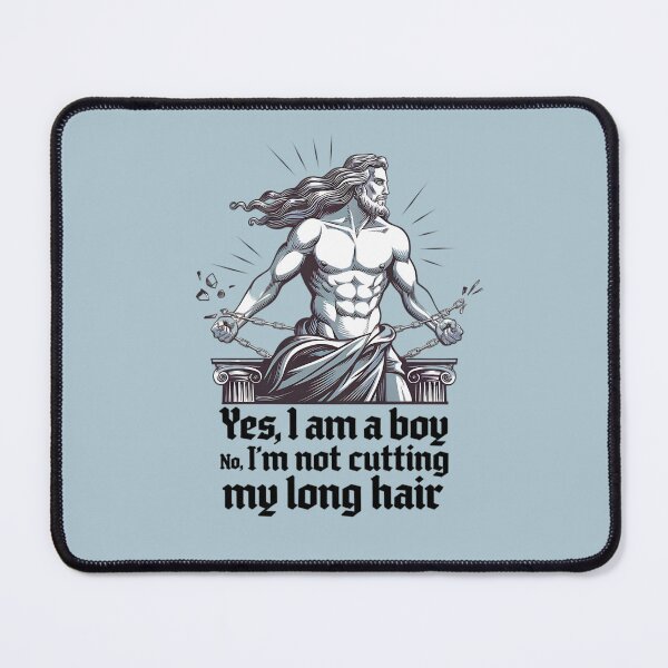 Item preview, Long Hair Freedom Graphic Statement designed and sold by TeeGrit.