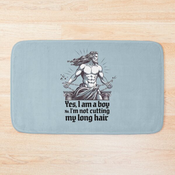 Item preview, Long Hair Freedom Graphic Statement designed and sold by TeeGrit.
