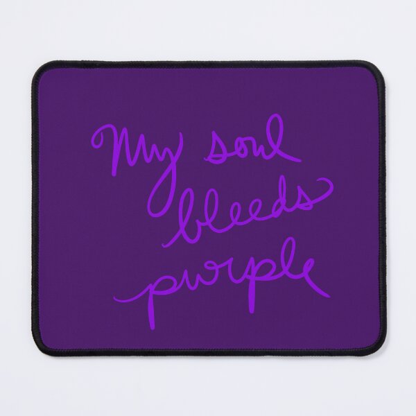 Item preview, My Soul Bleeds Purple designed and sold by abeink.
