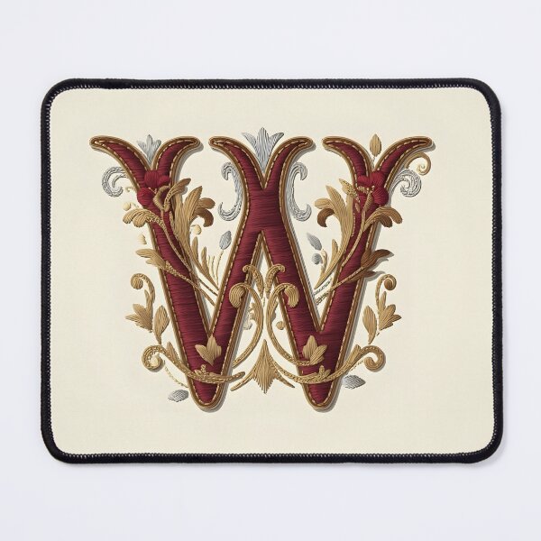 Item preview, W Monogram 01 designed and sold by Lisamariesumner.