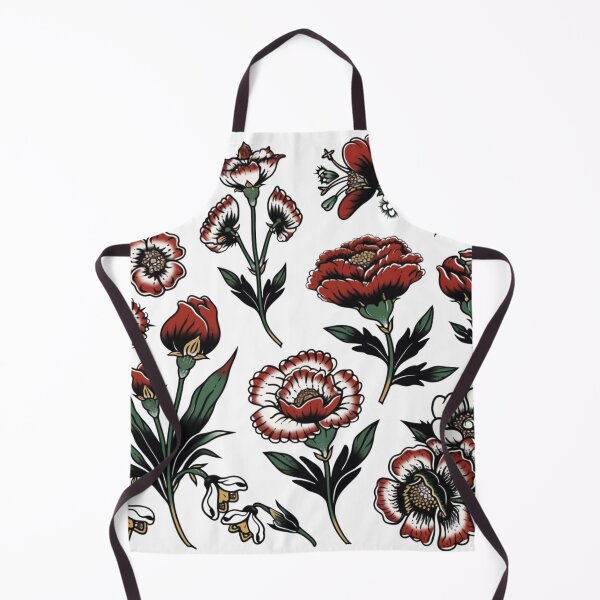 Item preview, January birth flower carnations and snowdrops designed and sold by MendaciousMina.