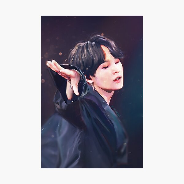 Min Yoongi, Mic Drop Photographic Print