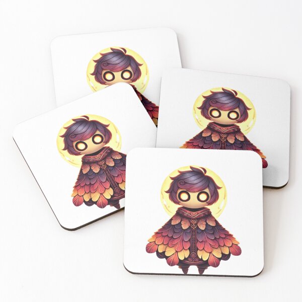 Item preview, Flame Spirit – Whimsical Fantasy Character” designed and sold by EllsLittleStore.