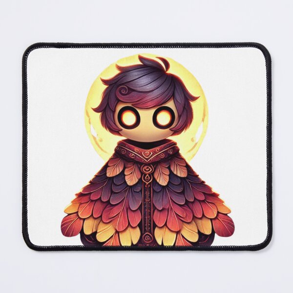 Item preview, Flame Spirit – Whimsical Fantasy Character” designed and sold by EllsLittleStore.