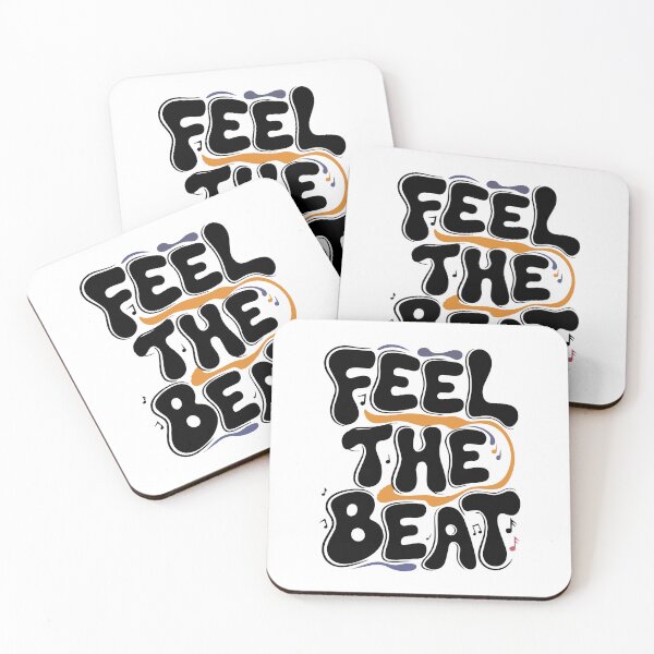 Item preview, Feel the Beat Music Vibes designed and sold by -DEEWOLF-.