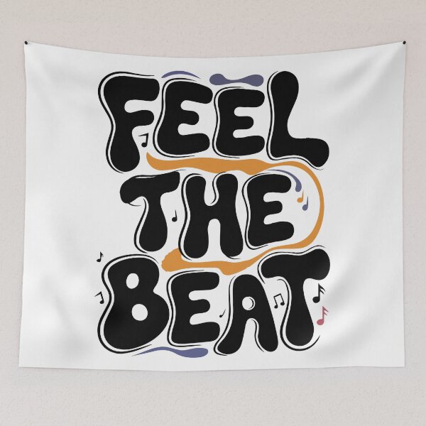 Item preview, Feel the Beat Music Vibes designed and sold by -DEEWOLF-.