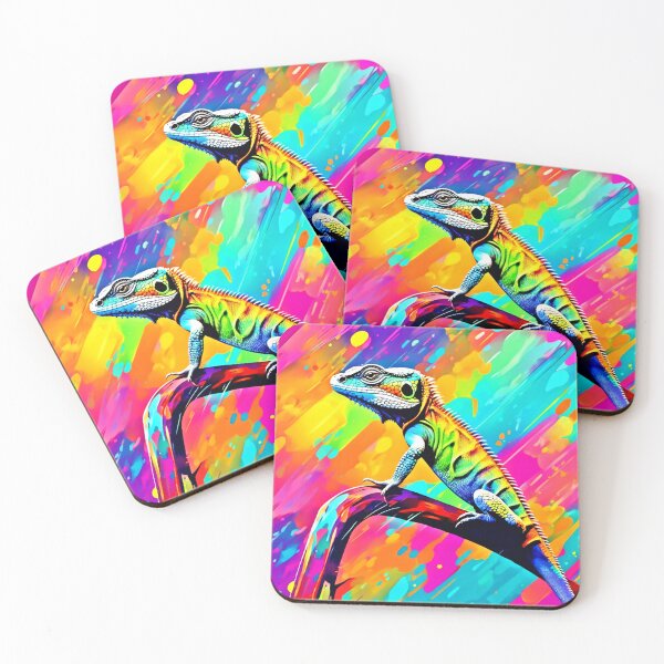Item preview, Neonscale Lizard designed and sold by Health And Fitness Posts e-Store.