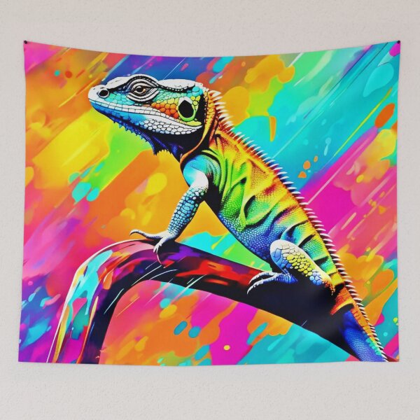 Item preview, Neonscale Lizard designed and sold by Health And Fitness Posts e-Store.