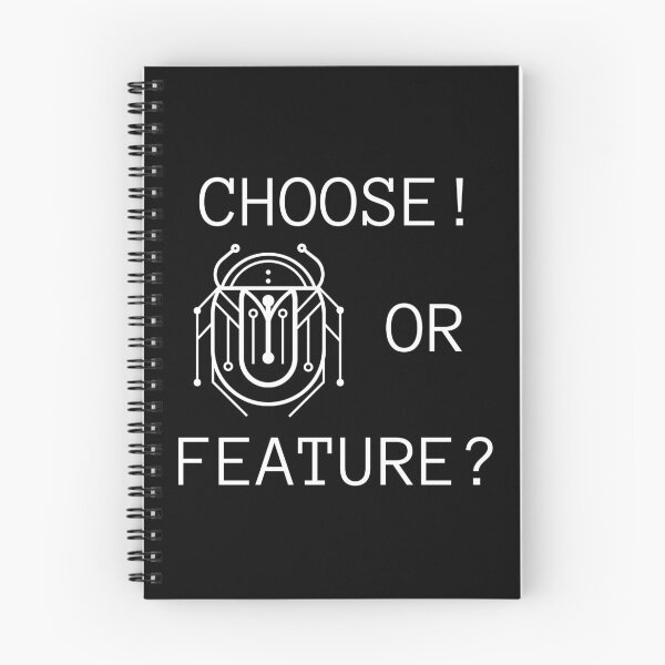 Item preview, Choose! Bug or Feature – Circuit Scarab Design designed and sold by I-RDesign.