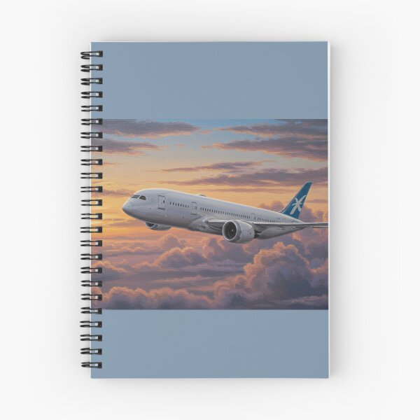 Item preview, #12 AIRPLANE ON CRUISE SUNSET designed and sold by UYArts.