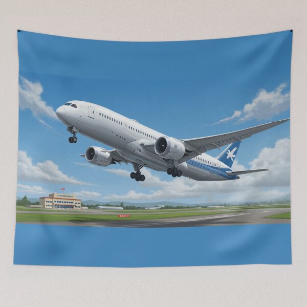 Item preview, #9 Departing 787-900 designed and sold by UYArts.