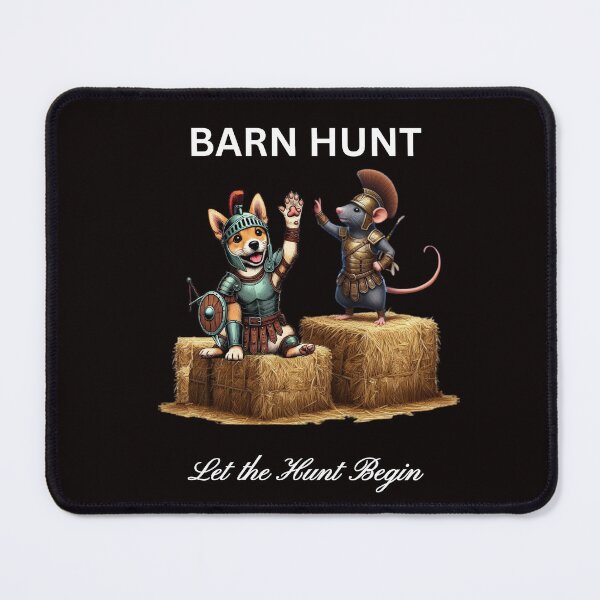 Item preview, Barn Hunt Lover - warrior Rat and a Portuguese Podengo; Let the Hunt Begin designed and sold by LBKdesigns.