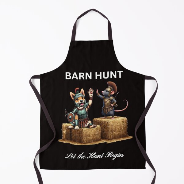 Item preview, Barn Hunt Lover - warrior Rat and a Portuguese Podengo; Let the Hunt Begin  designed and sold by LBKdesigns.