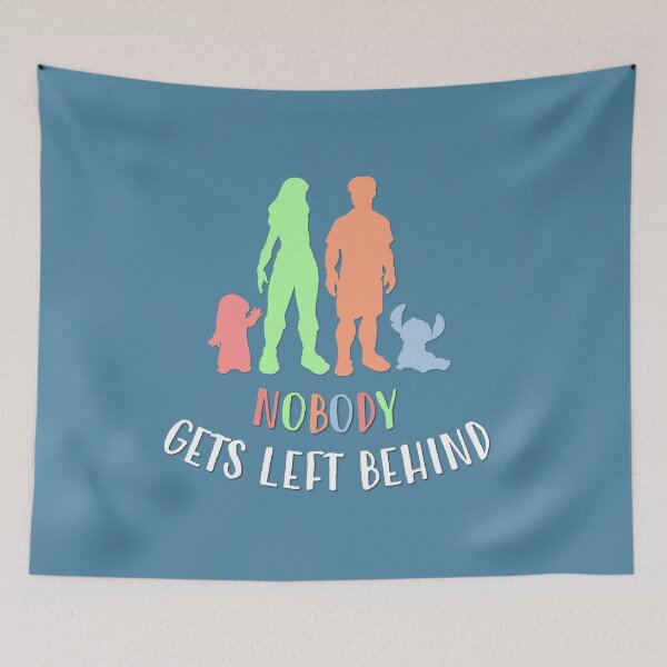 Item preview, Nobody Gets Left Behind designed and sold by duchessjessica.