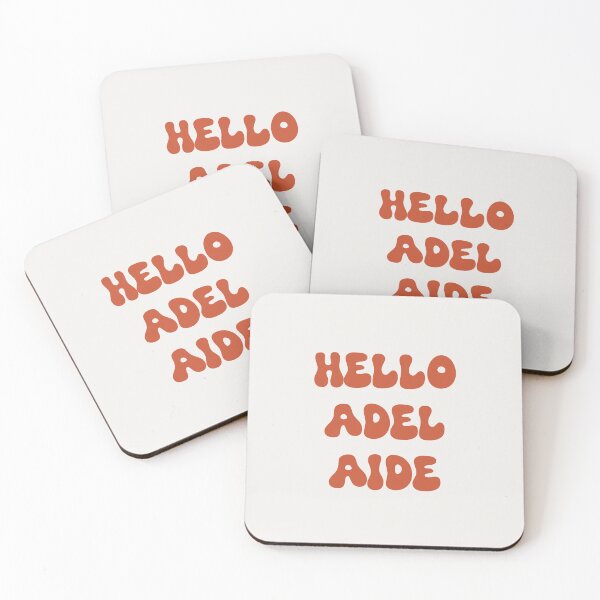 Item preview, Hello Adelaide Retro Typography Design designed and sold by RM-Journey.
