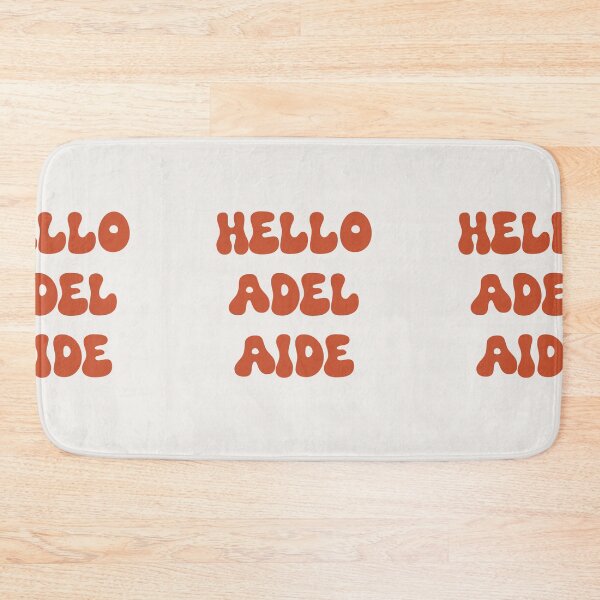 Item preview, Hello Adelaide Retro Typography Design designed and sold by RM-Journey.
