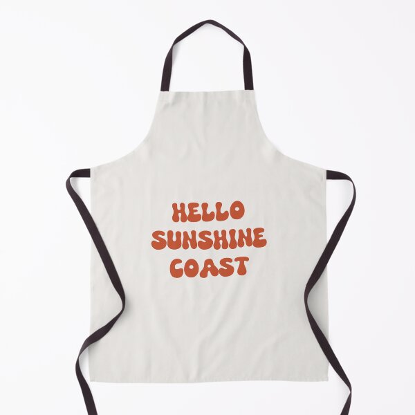 Item preview, Hello Sunshine Coast Retro Typography Design designed and sold by RM-Journey.