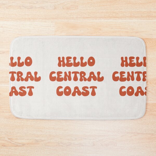Item preview, Hello Central Coast Retro Typography Design designed and sold by RM-Journey.
