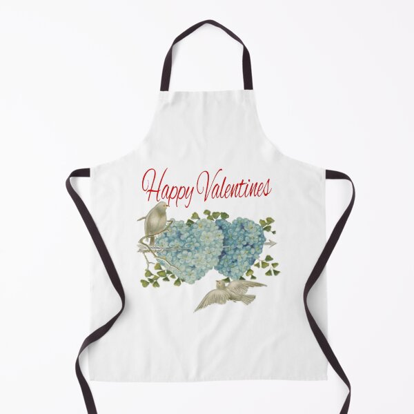 Item preview, Happy Valentine's Day - Fun Cute Blue Hearts with Birds Apparel Gift designed and sold by DeeSignTShirts.