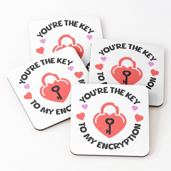 Item preview, You're the Key to My Encryption – Heart Lock Design designed and sold by Teacher2Nerds.