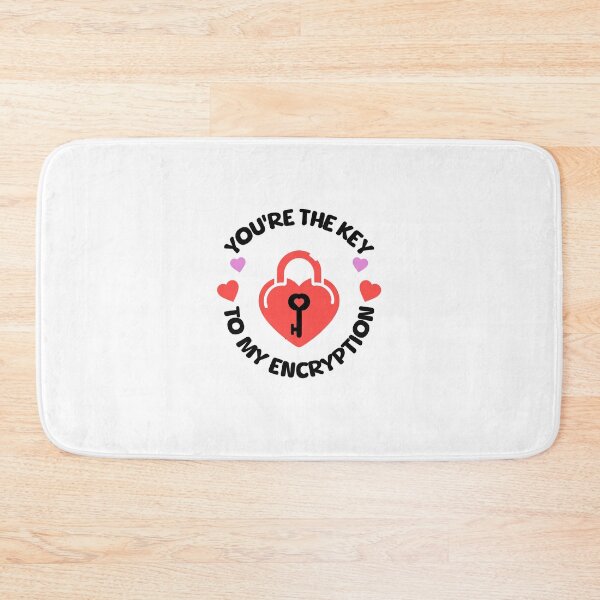 Item preview, You're the Key to My Encryption – Heart Lock Design designed and sold by Teacher2Nerds.