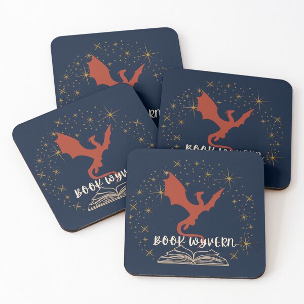 Item preview, Not a Bookworm, But a Book Wyvern designed and sold by The Wandering Bookworm.