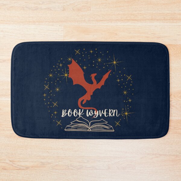 Item preview, Not a Bookworm, But a Book Wyvern designed and sold by The Wandering Bookworm.