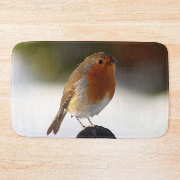 Item preview, Robin on a garden fencepost designed and sold by MartinPhotos.