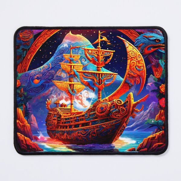 Item preview,  Aztec Galleon.  Aztec Galleon designed and sold by SpectrumEssence.