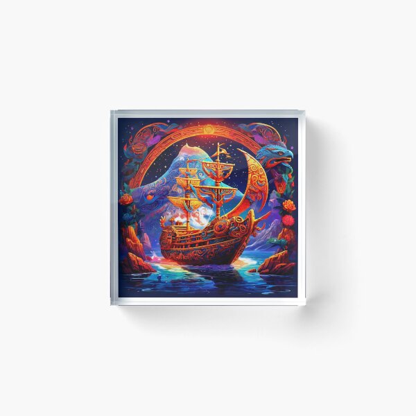 Item preview,  Aztec Galleon.  Galeón Azteca designed and sold by SpectrumEssence.
