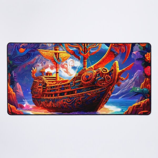 Item preview, Aztec Galleon. Aztec Galleon designed and sold by SpectrumEssence.