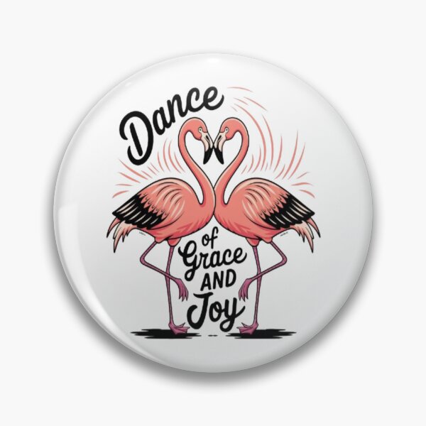 Item preview, Flamingo Dance Duo: A Graceful Celebration of Movement designed and sold by Petpixy.