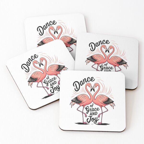 Item preview, Flamingo Dance Duo: A Graceful Celebration of Movement designed and sold by Petpixy.