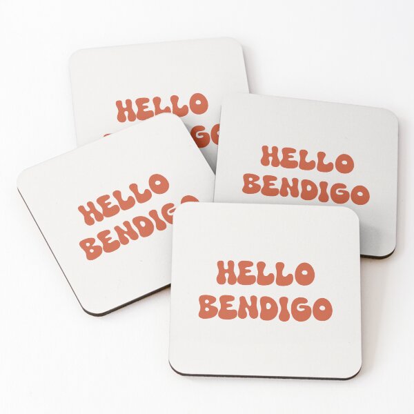 Item preview, Hello Bendigo Retro Typography Design designed and sold by RM-Journey.