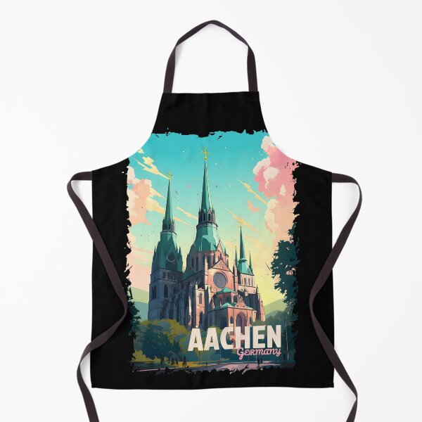 Item preview, Aachen Germany Travel Poster Wall Decor Home Art designed and sold by GTwoThree.
