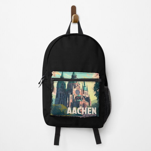 Item preview, Aachen Germany Travel Poster Wall Decor Home Art designed and sold by GTwoThree.