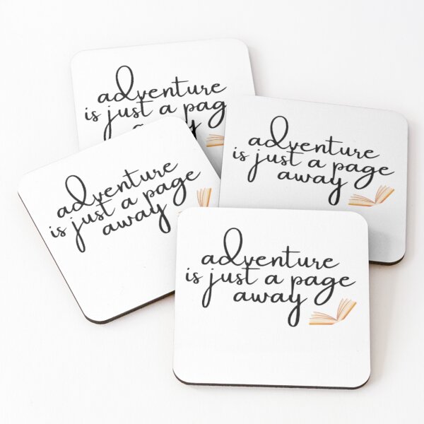Item preview, Adventure Is Just A Page Away designed and sold by thecherryhouse.