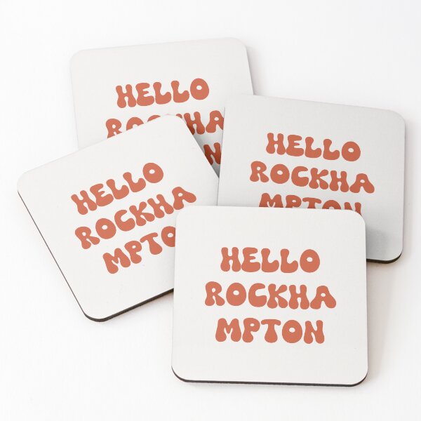Item preview, Hello Rockhampton Retro Typography Design designed and sold by RM-Journey.