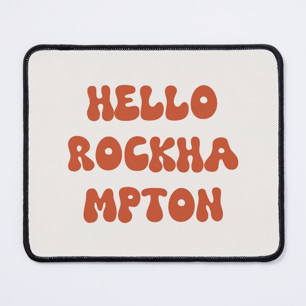 Item preview, Hello Rockhampton Retro Typography Design designed and sold by RM-Journey.