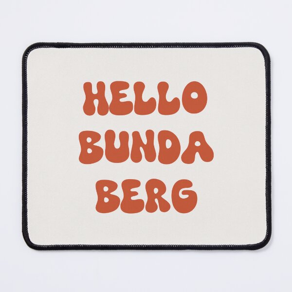 Item preview, Hello Bundaberg Retro Typography Design designed and sold by RM-Journey.