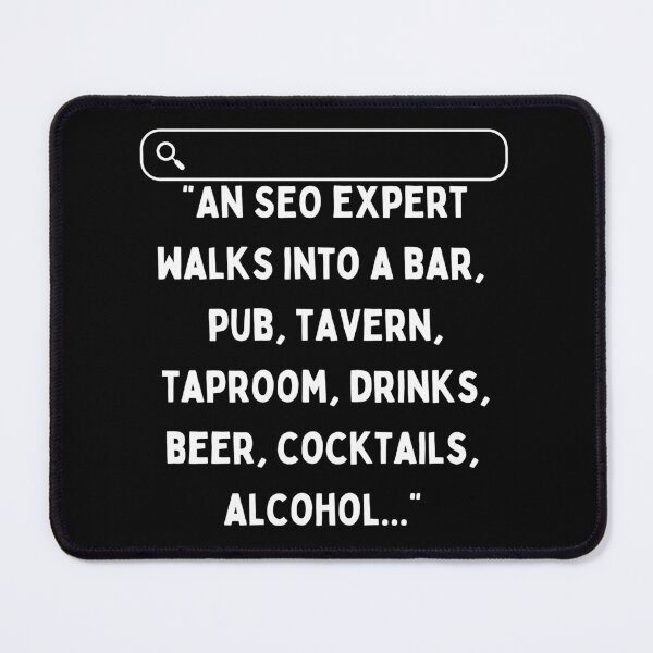Item preview, SEO Expert Humor: Keyword Overload designed and sold by Teacher2Nerds.