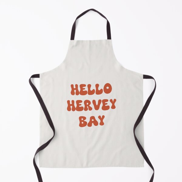 Item preview, Hello Hervey Bay Retro Typography Design designed and sold by RM-Journey.