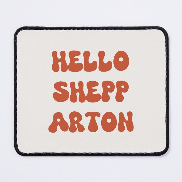Item preview, Hello Shepparton Retro Typography Design designed and sold by RM-Journey.