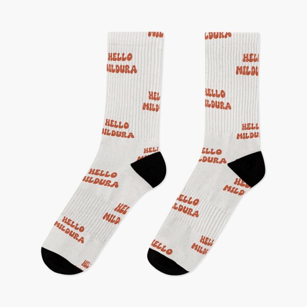 Item preview, Hello Mildura Retro Typography Design designed and sold by RM-Journey.